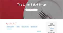 Desktop Screenshot of littlesaladshop.net